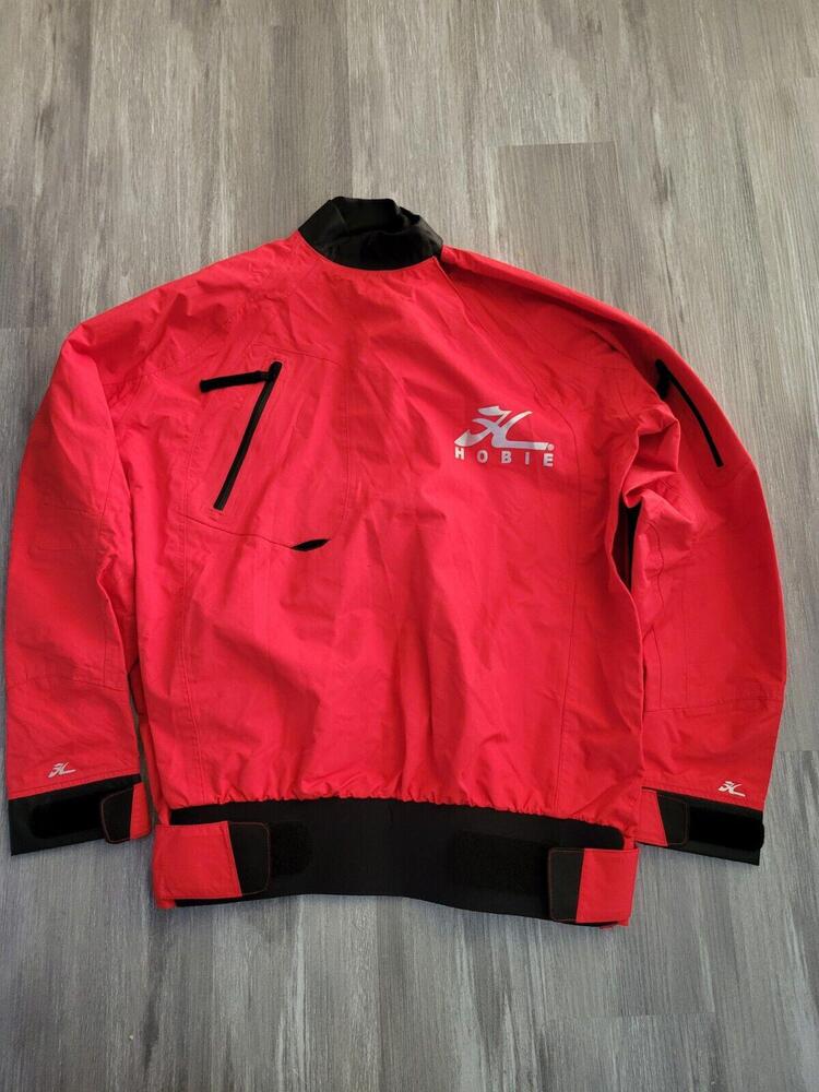 Hobie Waterproof Kayak Jacket Pullover Mens M Rafting Deep Sea Fishing Sailing